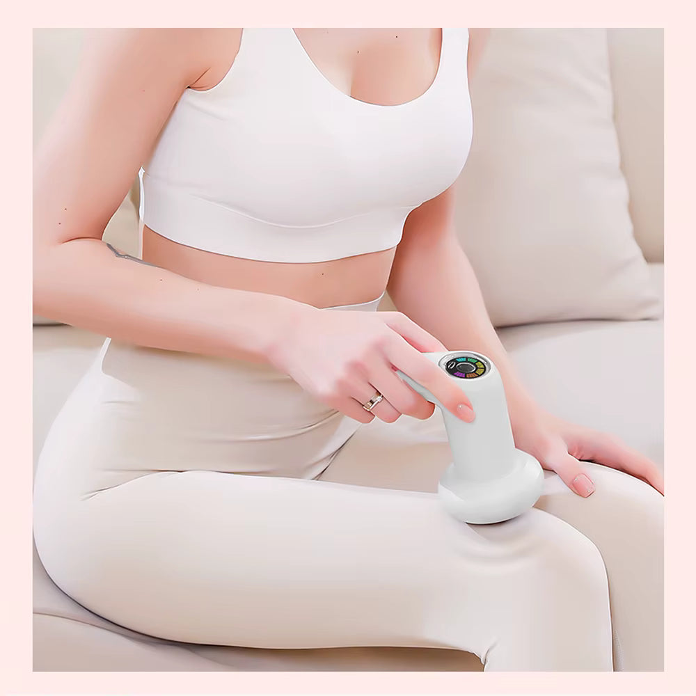 Anti-Cellulite Massager Gun — 5 Heads, Portable