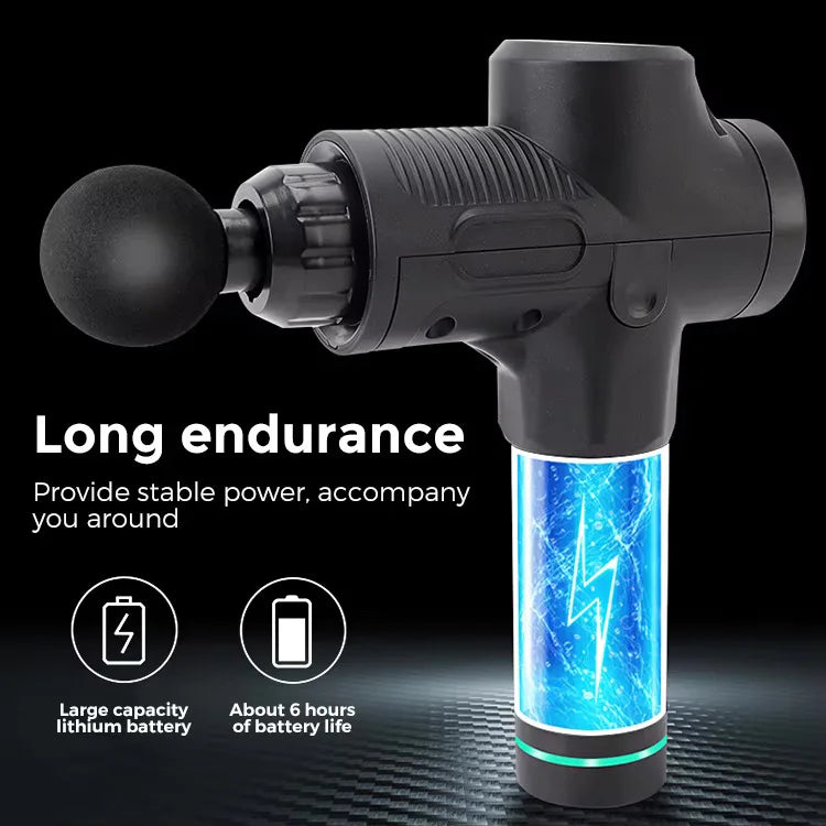 Powerful Percussion Massage Gun with Quiet Motor Perfect Cordless Muscle Relaxation Massage Gun for Athletes Fitness Enthusiasts