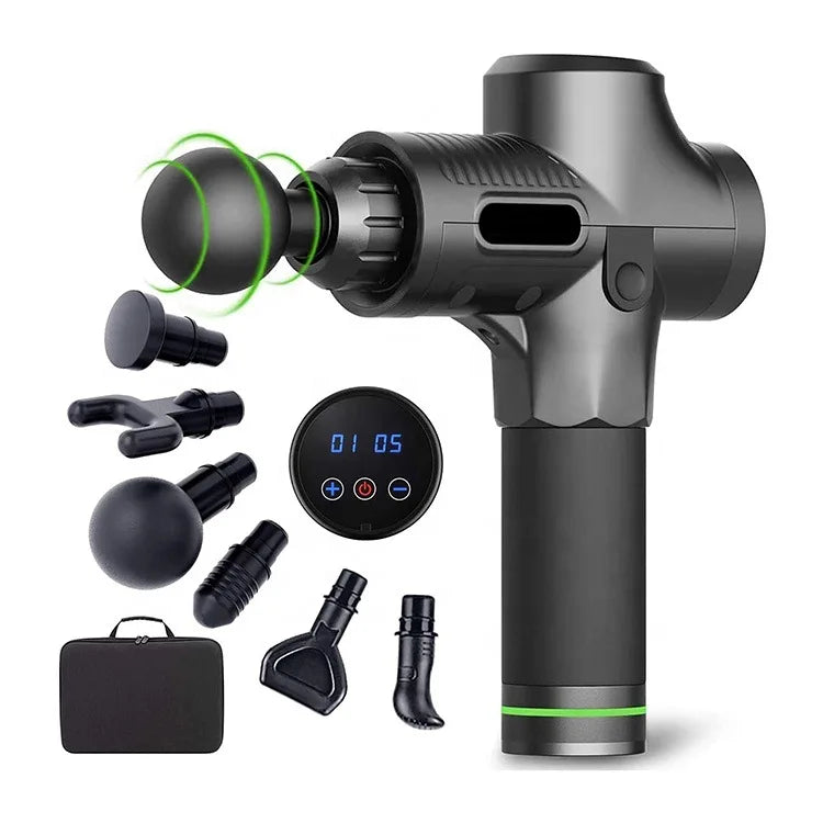 Powerful Percussion Massage Gun with Quiet Motor Perfect Cordless Muscle Relaxation Massage Gun for Athletes Fitness Enthusiasts