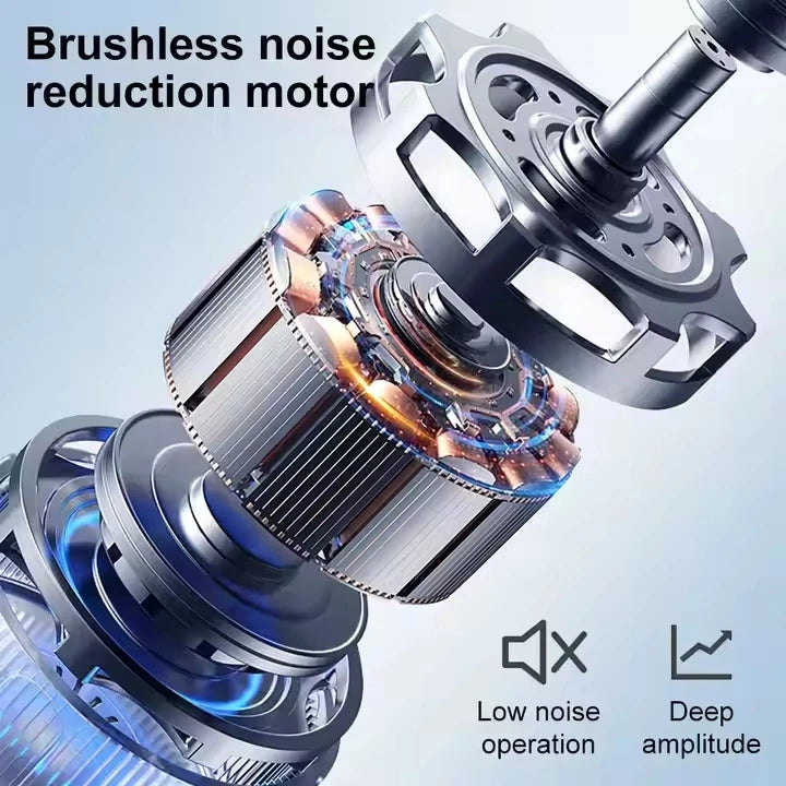 Mini Deep Tissue Massage Gun — 8 Heads