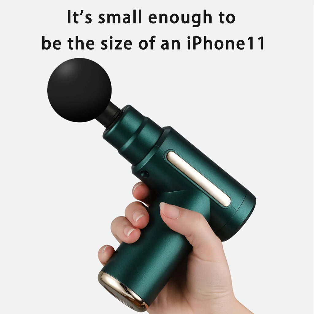 Portable Mini Massage Gun — Brushless Motor