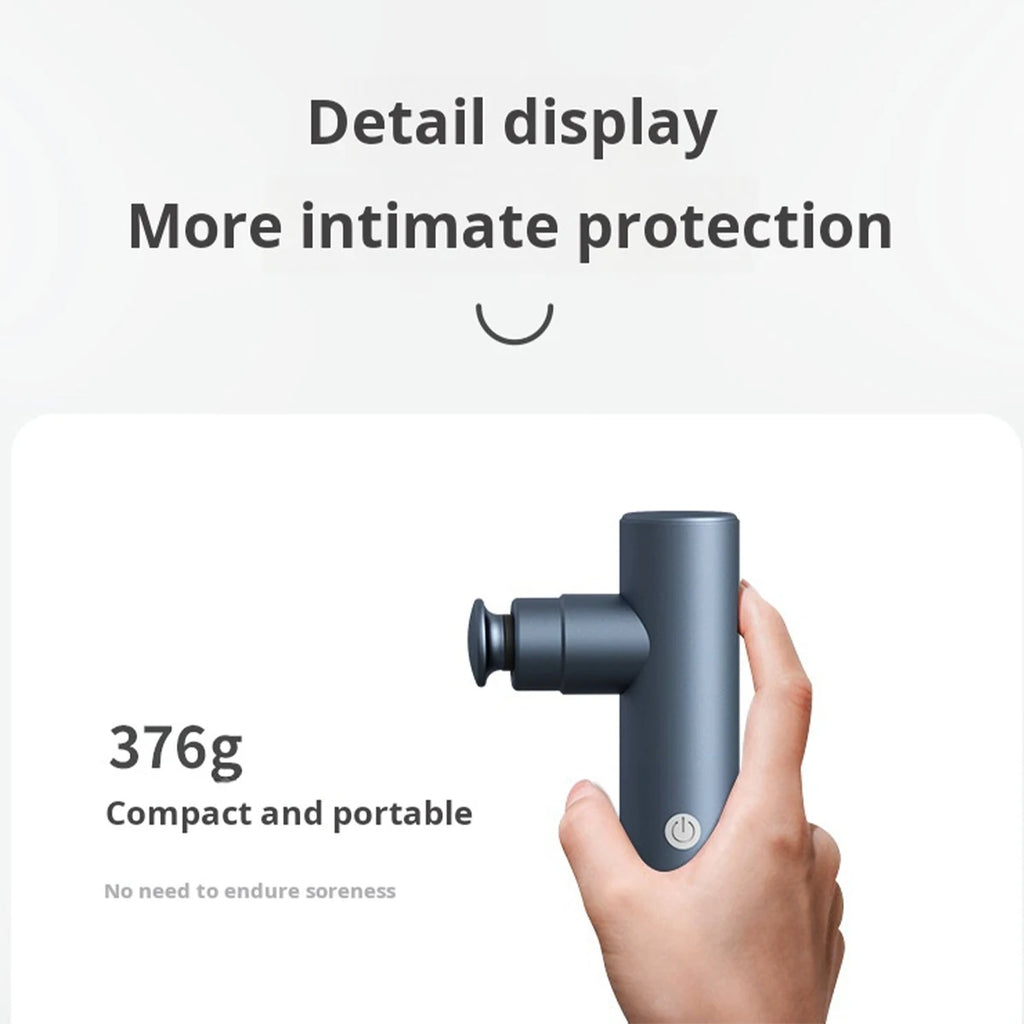 Mini Deep Tissue Massage Gun — 8 Heads