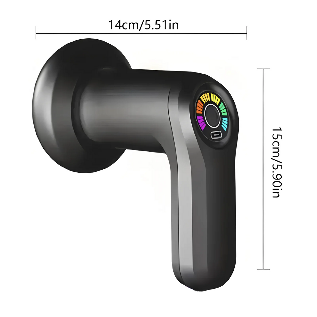 Anti-Cellulite Massager Gun — 5 Heads, Portable